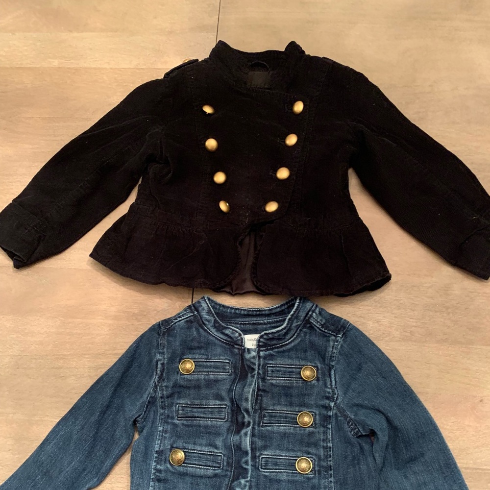 Gap military jackets